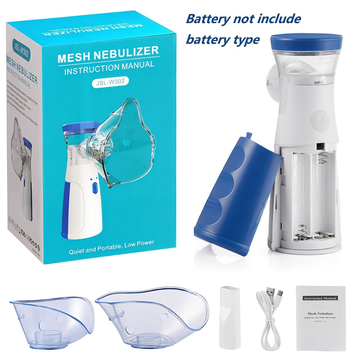 Portable Mesh Nebulizer - শ্বাসকষ্টের সহজ সমাধান👧