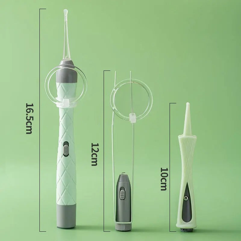 LED ইয়ার ক্লিনার উইথ টুইজার এন্ড স্টোরেজ বক্স-Ear Pick