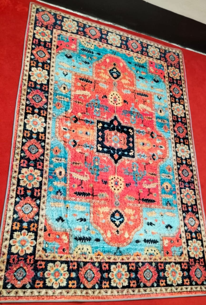 Kashmiri Velvet Persian Rugs: The Pinnacle of Elegance & Comfort - Design 5
