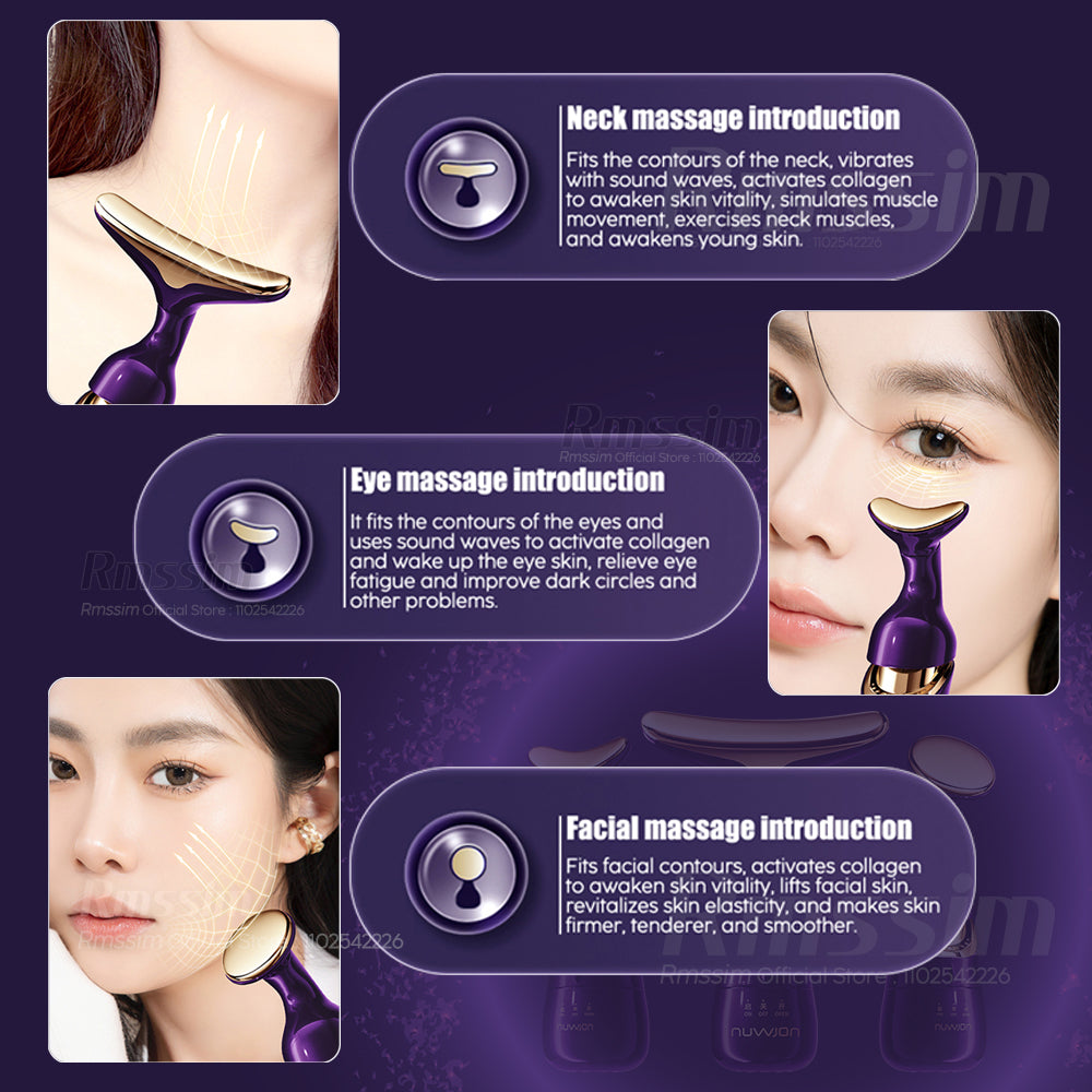 3 in 1 Face Neck Eye Massagers đ