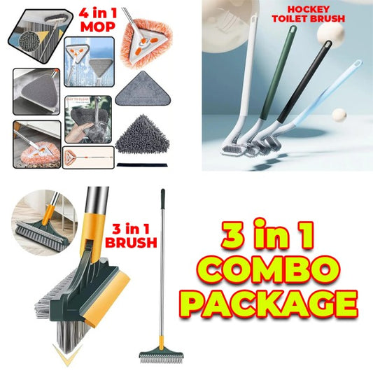 3 in 1 Combo Package for Home Cleaning-Mop offer