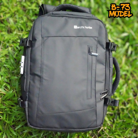 B-73  Model Backpack with Digital Lock [Black Only]