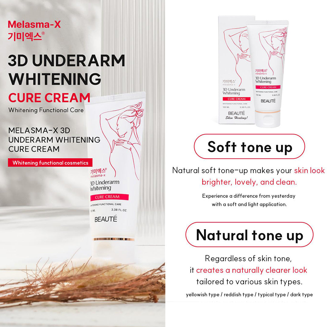 3D Underarm Whitening Cure Cream 100ml🌸