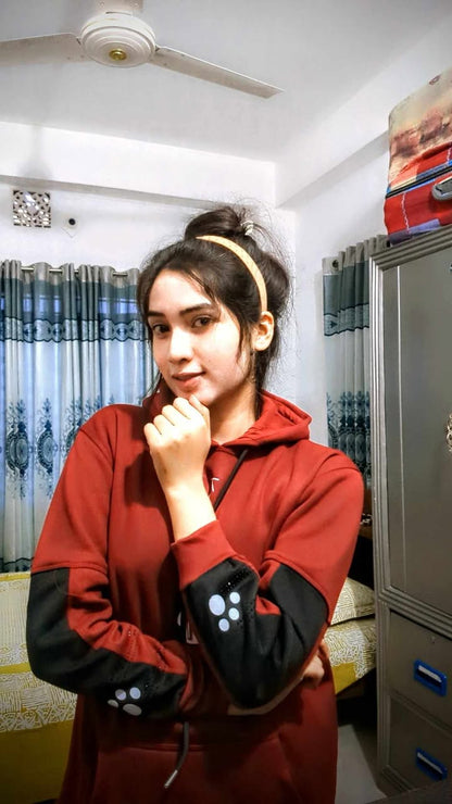 Anime Cotton Hoodies for Girls - Merun🌸