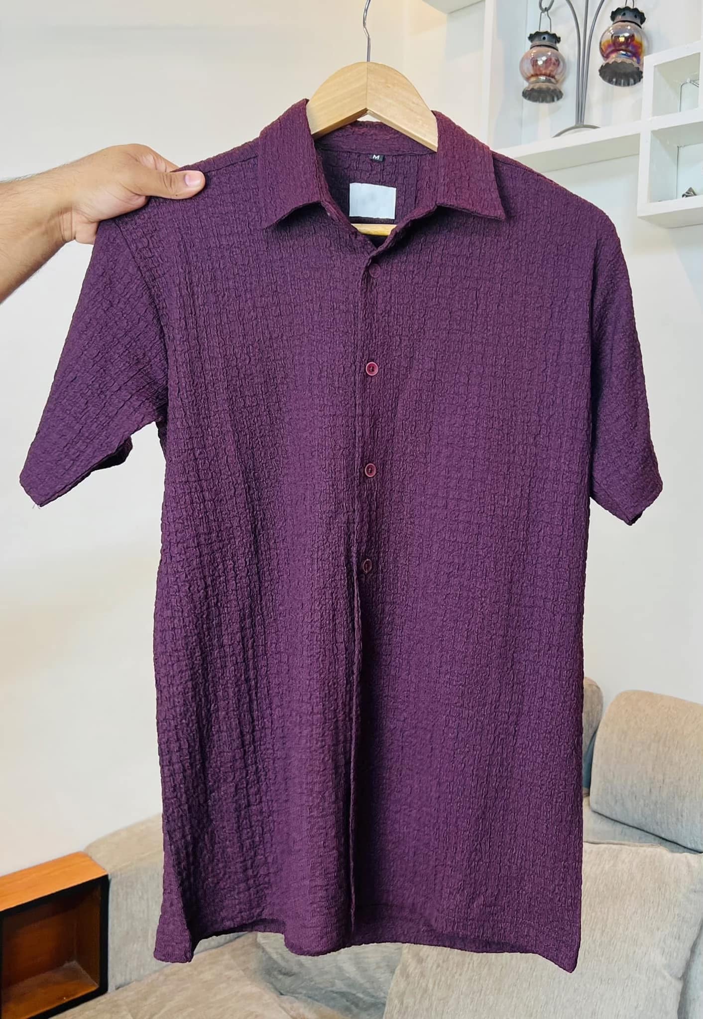 🌞 Summer-Friendly Trendy Shirt | China Stretchable Cotton Fabrics | Merun