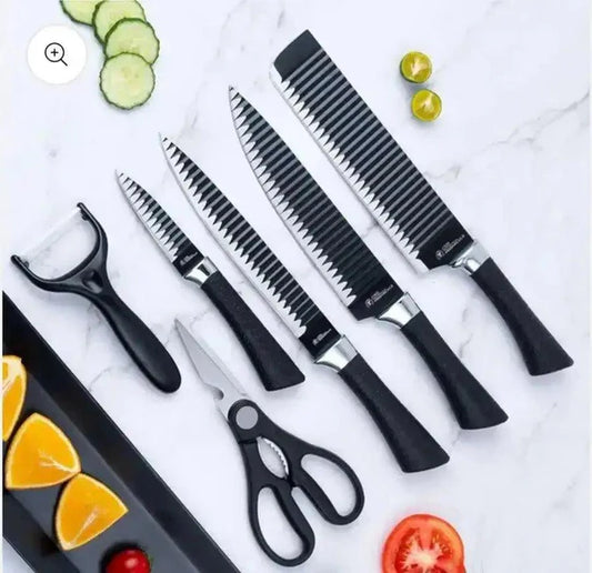 6 Pcs Knife Set