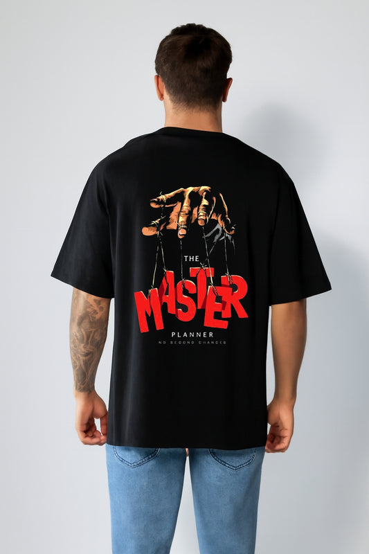 Streetwear Oversized Tees – Master (Black)