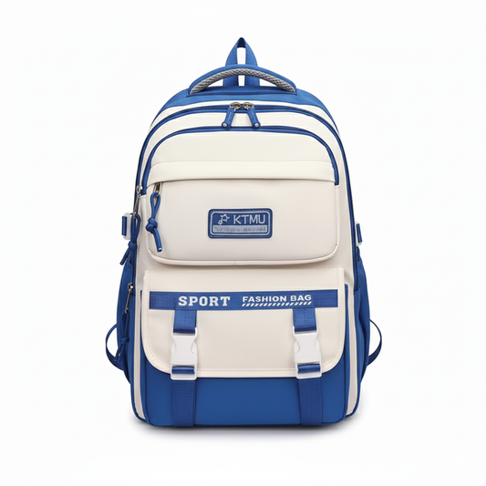 School Bag Design 2 - Blue