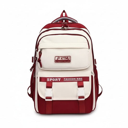 School Bag Design 2 - Red