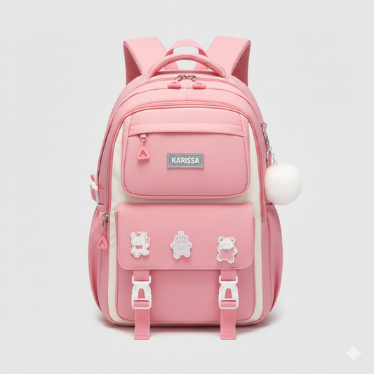 School Bag Design 1 - Pink