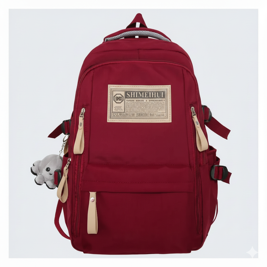 School Bag Design 3 - Red