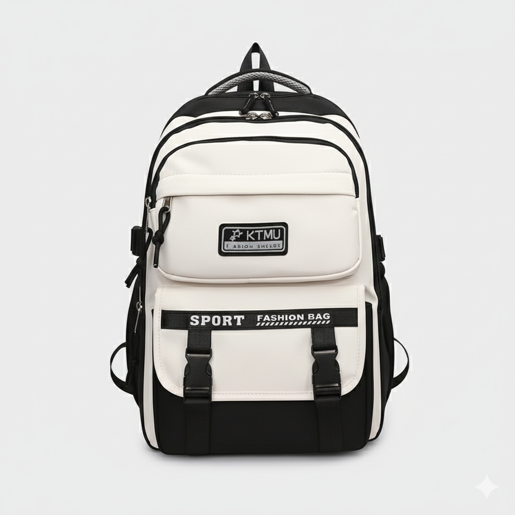 School Bag Design 2 - Black
