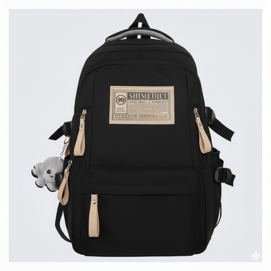 School Bag Design 3 - Black