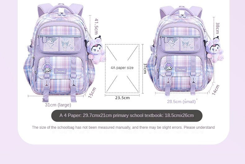 Sanrio primary school student schoolbag waterproof