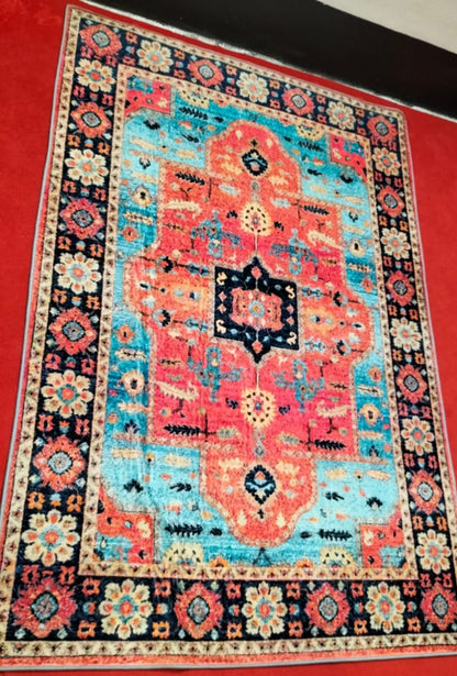 Kashmiri Velvet Persian Rugs: The Pinnacle of Elegance & Comfort - Design 5