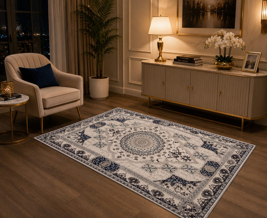Kashmiri Velvet Persian Rugs: The Pinnacle of Elegance & Comfort - Design 23