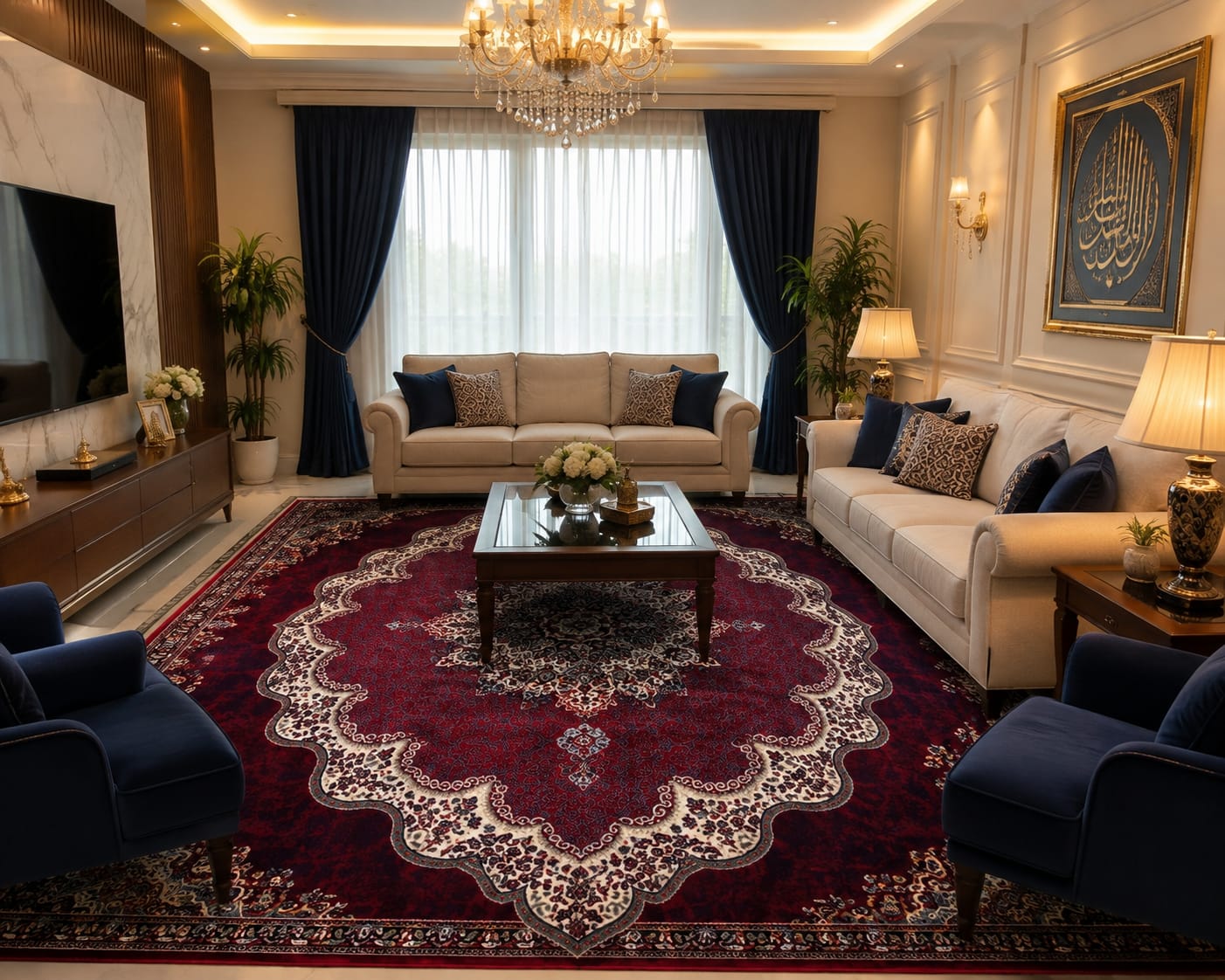 Premium Turkish Carpet - Design 11 ( Only 6ft X 9ft )