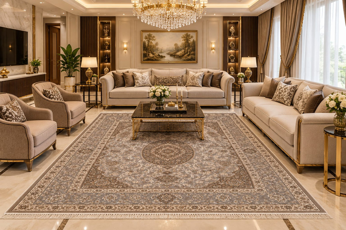 Kashmiri Velvet Rugs: The Pinnacle of Elegance & Comfort - Design 29