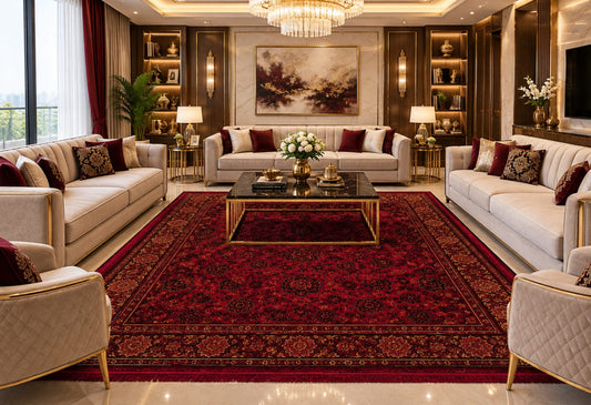 Kashmiri Velvet Rugs: The Pinnacle of Elegance & Comfort - Design 25