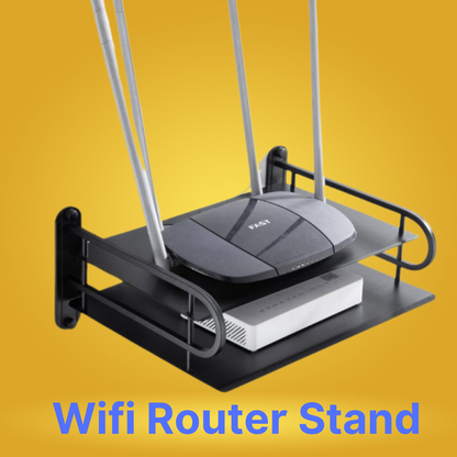 Wall Mounted Router Stand (black)