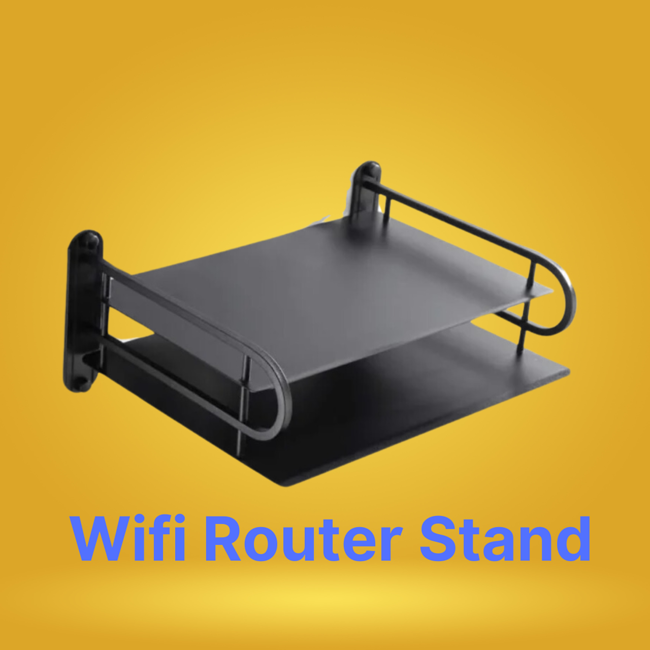 Wall Mounted Router Stand (black) – Bicholon