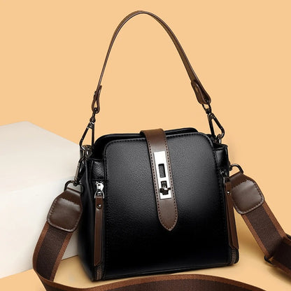 High-quality  Messenger Shoulder Bag for Women-  [Black]
