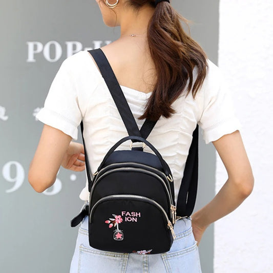 Oxford Cloth Diagonal Crossbody Backpack for girls