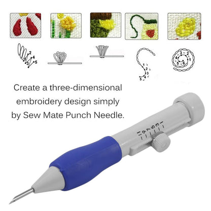 Embroidery sewing pen/ Punch Needle Pen